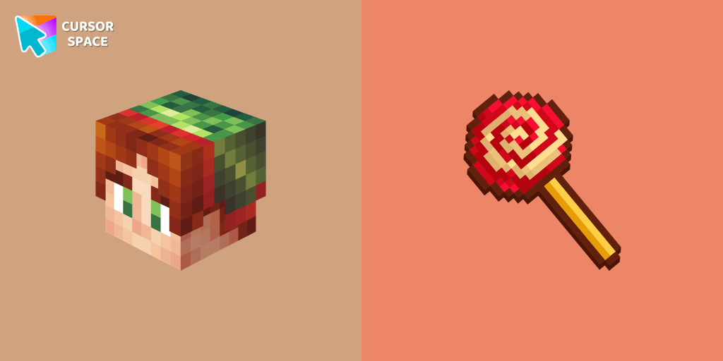 Elf Minecraft cursor cursor pack